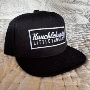 NWOT Toddler Knuckleheads Reformer Snapback Trucker Hat, Size M, Black